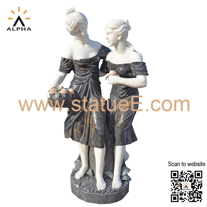 marble decorative statues